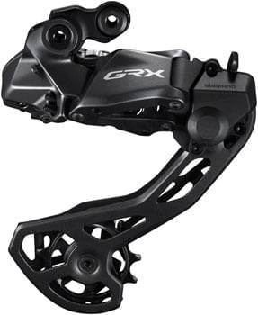 Shimano GRX RD-RX825 Di2 Rear Derailleur - 12-Speed, Long Cage, With Clutch, For 2x, Black