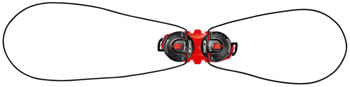 Sidi Tecno-3 Push Double System Single - Red/Black