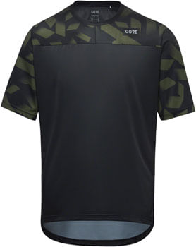 Gorewear Trail KPR Daily Jersey - Black/Green, Men's, Medium