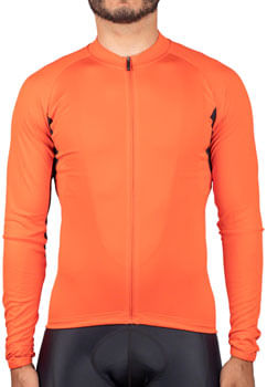 Bellwether Sol-Air UPF Long Sleeve Jersey - Orange, Men's, X-Large