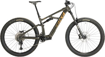 Salsa Moraine Cues 10 Ebike - 29", Aluminum, Coffee Black, Large
