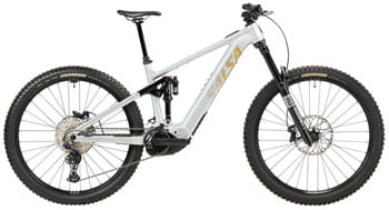Salsa Notch Deore 12 Ebike - 29", Aluminum, Silver, X-Large