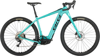 Salsa Tributary GRX 600 Ebike - 29", Aluminum, Teal, Small