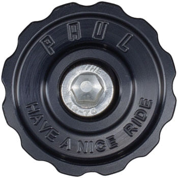 Paul Component Engineering Klamper Headset Top Cap - Aluminum w/Stainless-Steel Bolt, Black