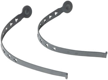 Burley Foot Strap Set - Gray