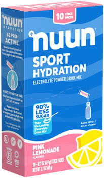 Nuun Sport Powder - Pink Lemonade, Box of 10