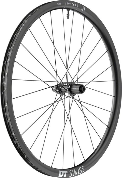 DT Swiss HGC 1400 Spline 30 Rear Wheel - 700c, 12 x 148mm, Center-Lock, HG11 Road/XDR, Ratchet EXP OS 30, Black