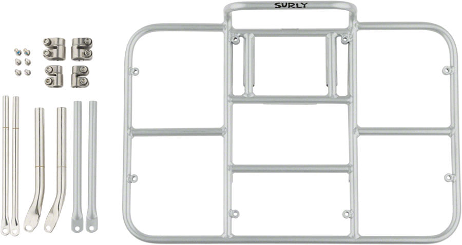Surly 24-Pack Rack Front Rack - Steel, Silver | FastStore PDP