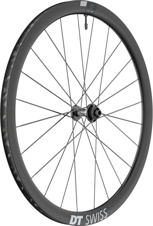 DT Swiss ARC 1400 DiCut 38 Front Wheel - 700, 12 x 100mm, Center-Lock, Black