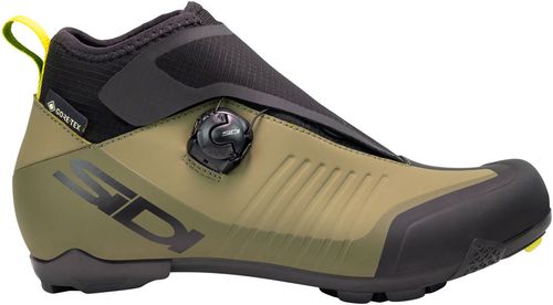 SIDI Hiemx Cycling Boot - Black/Green Olive, 40 , Millennium Fit