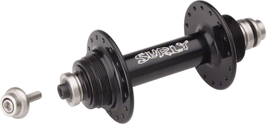 Surly Ultra New Rear Hub - Threaded x 130mm, Rim Brake, Fixed/Free