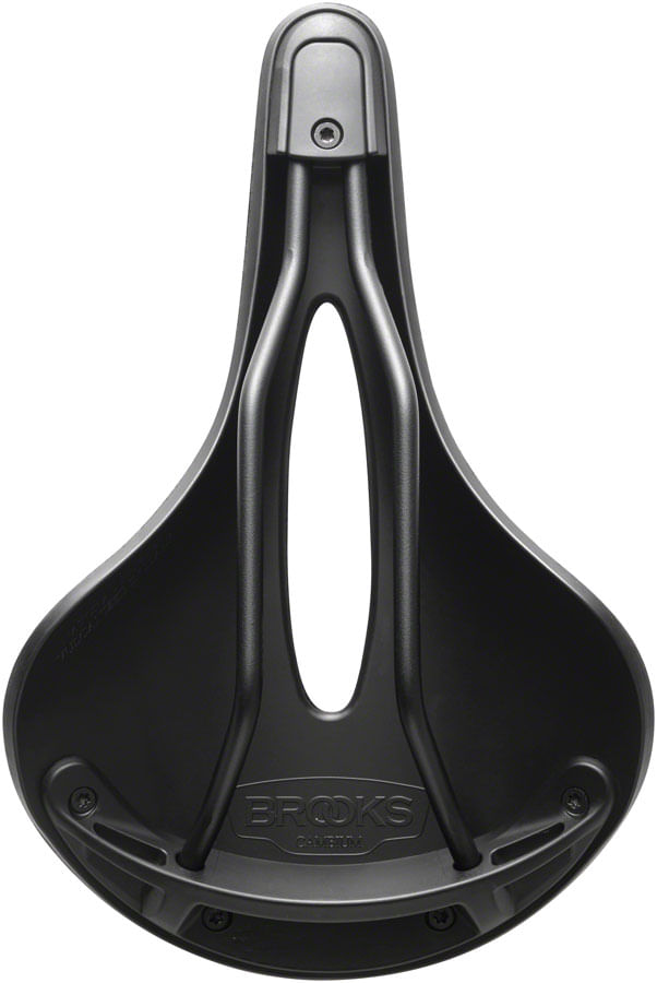 Brooks C19 Carved All Weather Saddle - Steel, Black, Men's