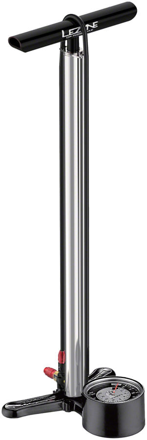 Lezyne CNC Floor Drive Pump: Silver | FastStore PDP