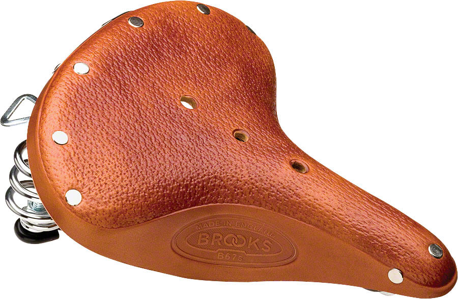Brooks B67 Saddle - Steel, Honey, Women's | FastStore PDP
