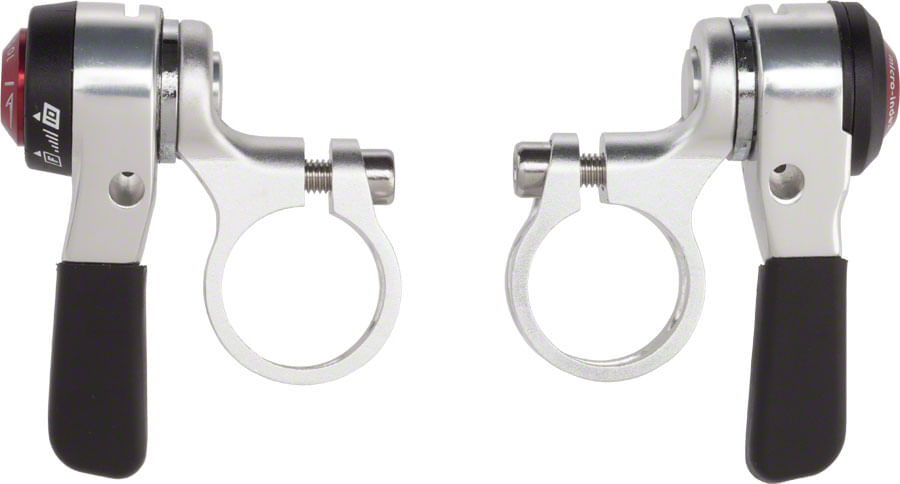 microSHIFT Thumb Shifter Set, 10-Speed Road, Double/Triple