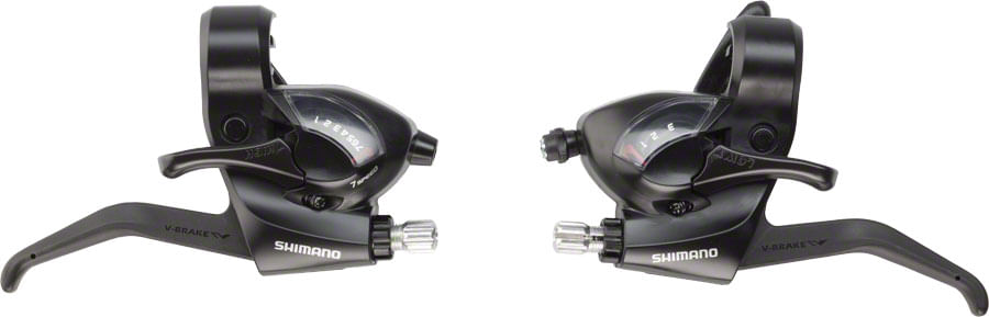 Shimano ST-EF41 3x7-Speed Brake/Shift Lever Set Black | FastStore PDP