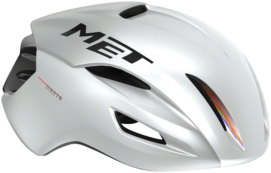 MET ヘルメット MANTA マンタ MET Manta MIPS Helmet - White Holographic, Glossy, Small