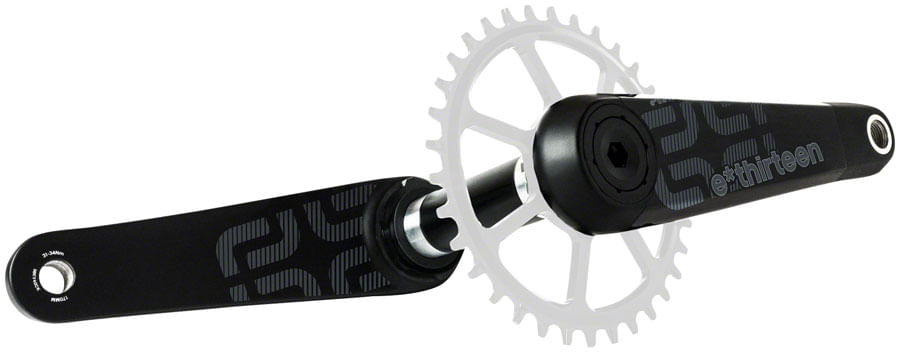 e*thirteen TRS Race Carbon Crankset - 175mm, 73mm, 30mm Spindle