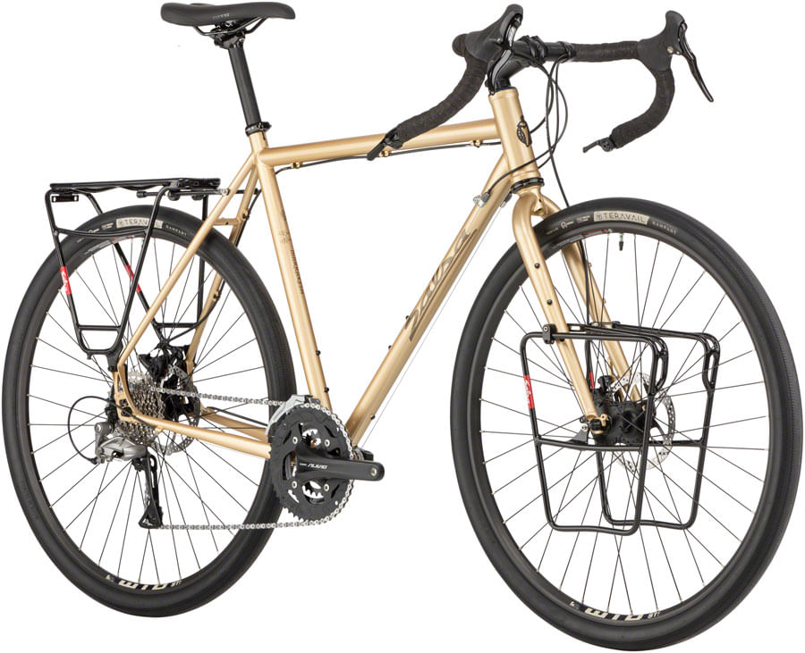 Cadre Vélo De Tourisme Salsa Marrakesh - Acier 52cm Noir, Roues 700C - Neuf