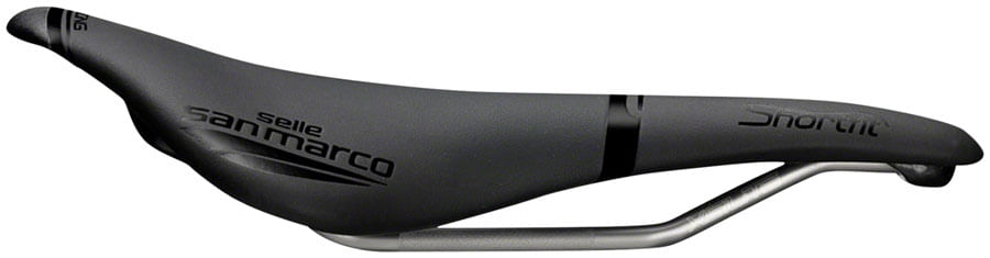 Selle San Marco Shortfit Open-Fit Racing Saddle - Manganese, Black