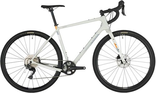 Salsa Warbird C GRX 600 1x11 Bike - 700c, Carbon, Light Grey, 57.5cm