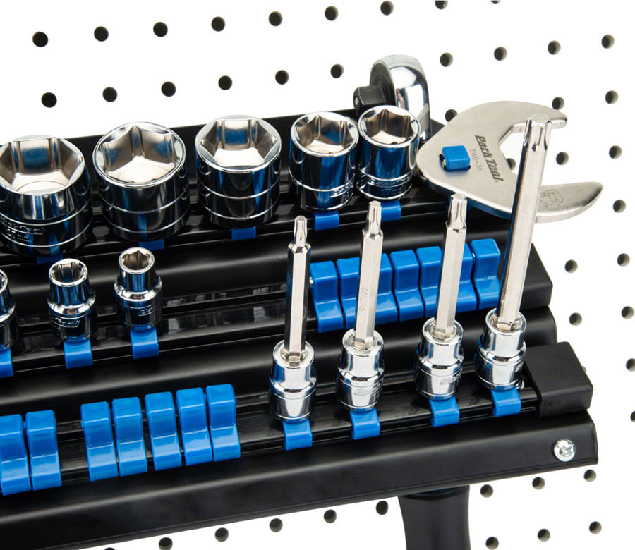 Park Tool JH-3 Wall-Mounted Socket, Bit and Torque Tool Organizer ...