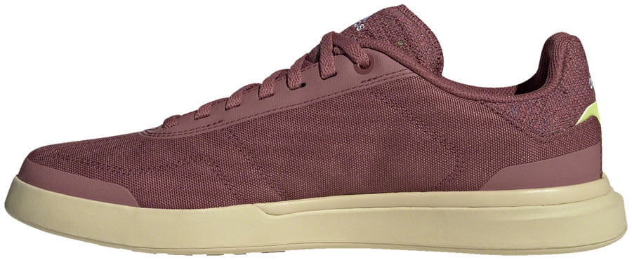 Five Ten Sleuth DLX Canvas Flat Shoes - Women's, Quiet Crimson/FTWR  White/Sandy Beige, 10 | FastStore PDP