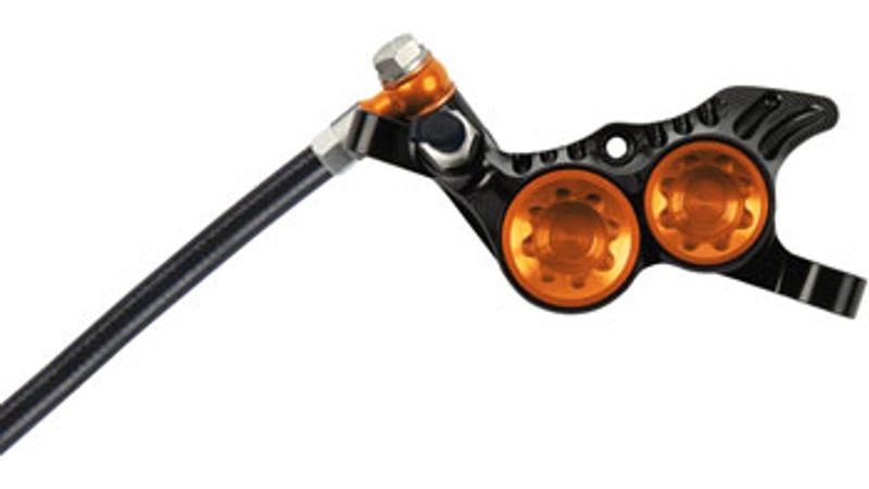 Hope Tech 4 V4 Disc Brake and Lever Set - Rear, Hydraulic