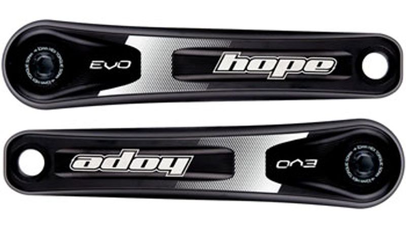 Hope Evo Crankset - 165mm, Direct Mount, 30mm Spindle, For