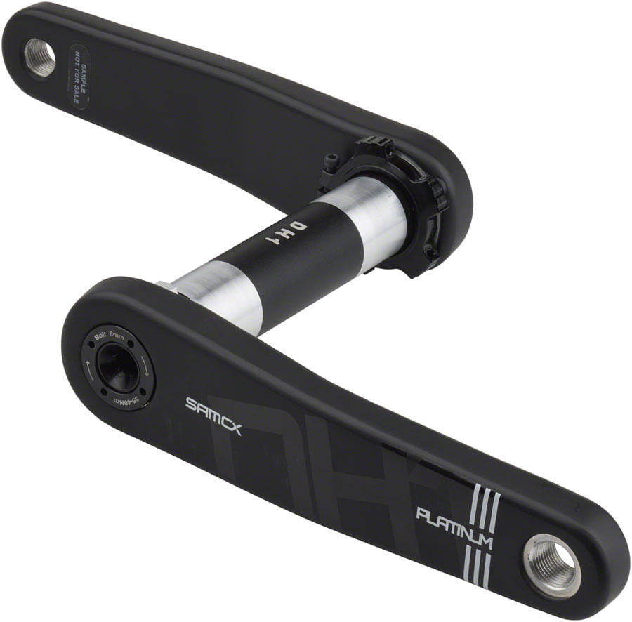 Samox Platinum DH-1 Carbon Crankset - 160mm, 3-Bolt, Direct Mount
