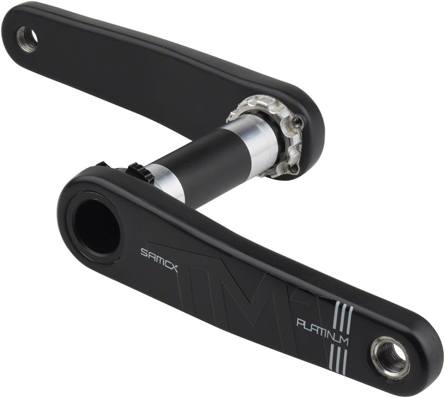 Samox Platinum TM-1 Carbon Crankset - 165mm, 3-Bolt, Direct Mount