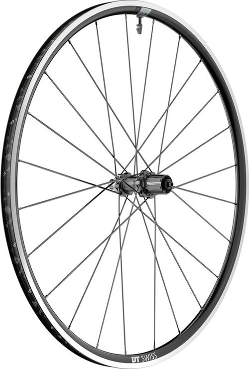 DT Swiss P 1800 Spline Rear Wheel - 700, QR x 130mm, Rim Brake, HGR11, Ratchet LN 18, Black