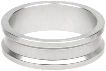 Wolf Tooth Precision Headset Stack Spacer - 10mm, Raw Silver, 1 pc.