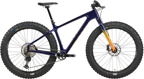 Salsa Beargrease C XT Fat Tire Bike - 27.5", Carbon, Indigo, X-Small