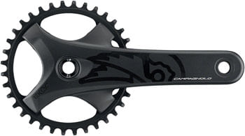 Campagnolo EKAR GT Crankset - 175mm, 13-Speed, 40t, 123mm BCD, Campagnolo Ultra-Torque Spindle Interface, Black