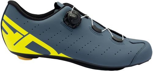 SIDI Fast 2 Road Shoes - Men's, Blue/Yellow, 48