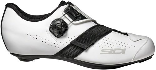 SIDI Prima Road Shoes - Men's, White/Black, 41.5
