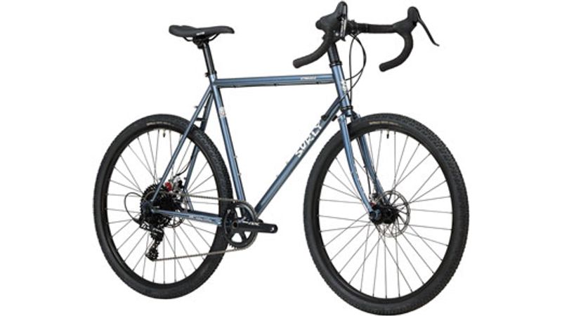 Surly Straggler Bike - 650b, Steel, Cold Steel Blue, 38cm