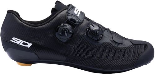 SIDI Genius 10 Knit Road Shoes - Men's, Black, 40