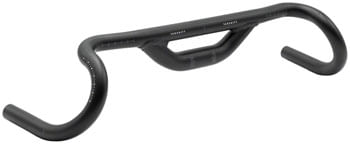 Redshift Sports Top Shelf Road Drop Handlebar - Aluminum, 31.8mm, 50cm, 50mm Rise, Black