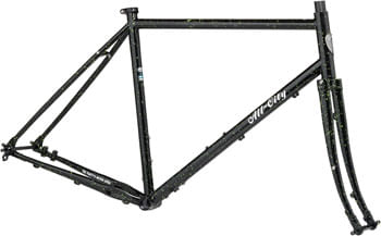 All-City Gorilla Monsoon Frameset - 650b/700c, Steel, Slimer Lime, 52cm