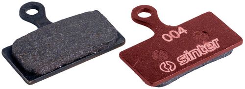 Sinter Red s514 Compound Organic Disc Brake Pads - Shimano G Type, Sinter Type 004, One Pair