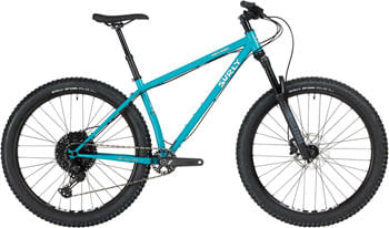 Surly Karate Monkey Front Suspension Bike - 27.5", Steel, Lost at Sea Blue, Small