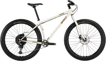 Surly Karate Monkey Bike - 27.5", Steel, Snow Mold White, X-Large