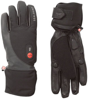 SealSkinz Upwell Heated Gloves -  Black,  Medium