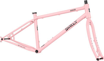 Surly Lowside Frameset - 26", Steel, New Pig Smell, X-Small