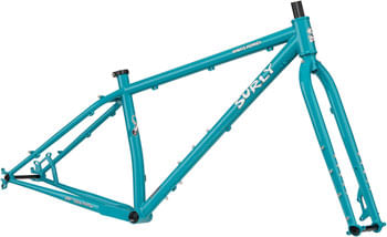 Surly Karate Monkey Frameset - 27.5", Steel, Lost at Sea Blue Blue, X-Small