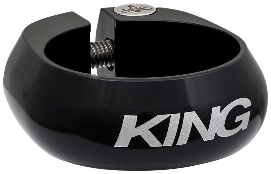 Chris King Seatpost Clamp - 31.8mm, Bolt-On, Black | FastStore PDP