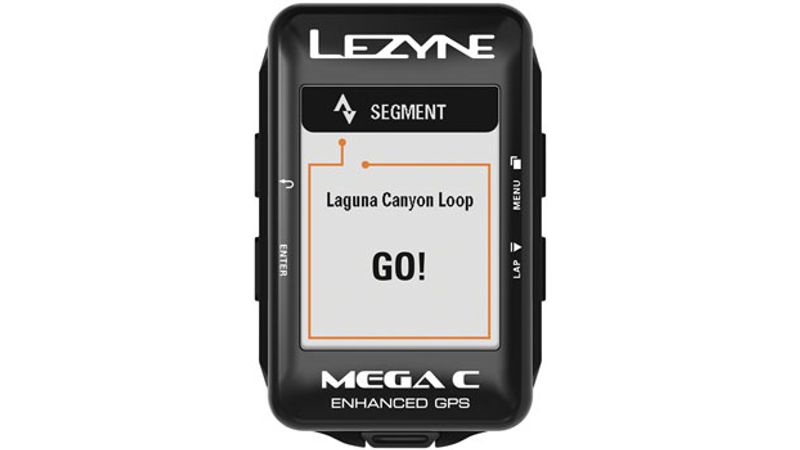 Lezyne Mega C GPS Bike Computer - GPS, Wireless, Black