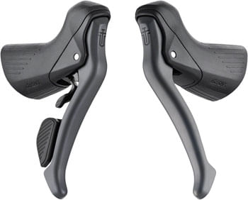 microSHIFT Sword Drop Bar Shifter/Brake Lever Set - 1x, 10-Speed, Sword Compatible, Gray, Version B